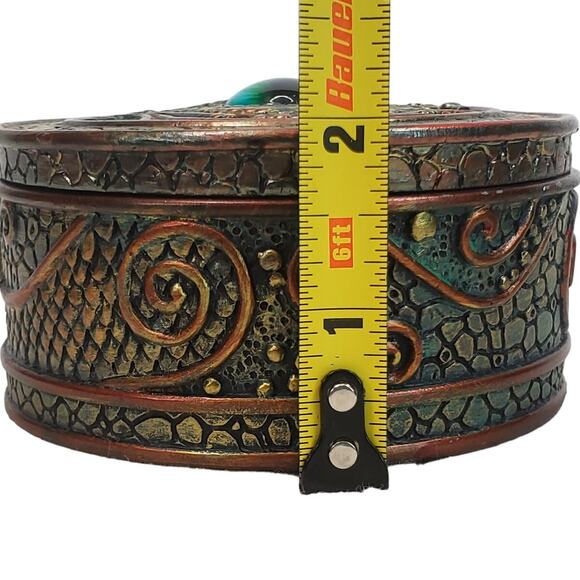 Pacific Giftware Dragon Eye Trinket Box Round Mystical Magical Fantasy Cosplay - Picture 5 of 8